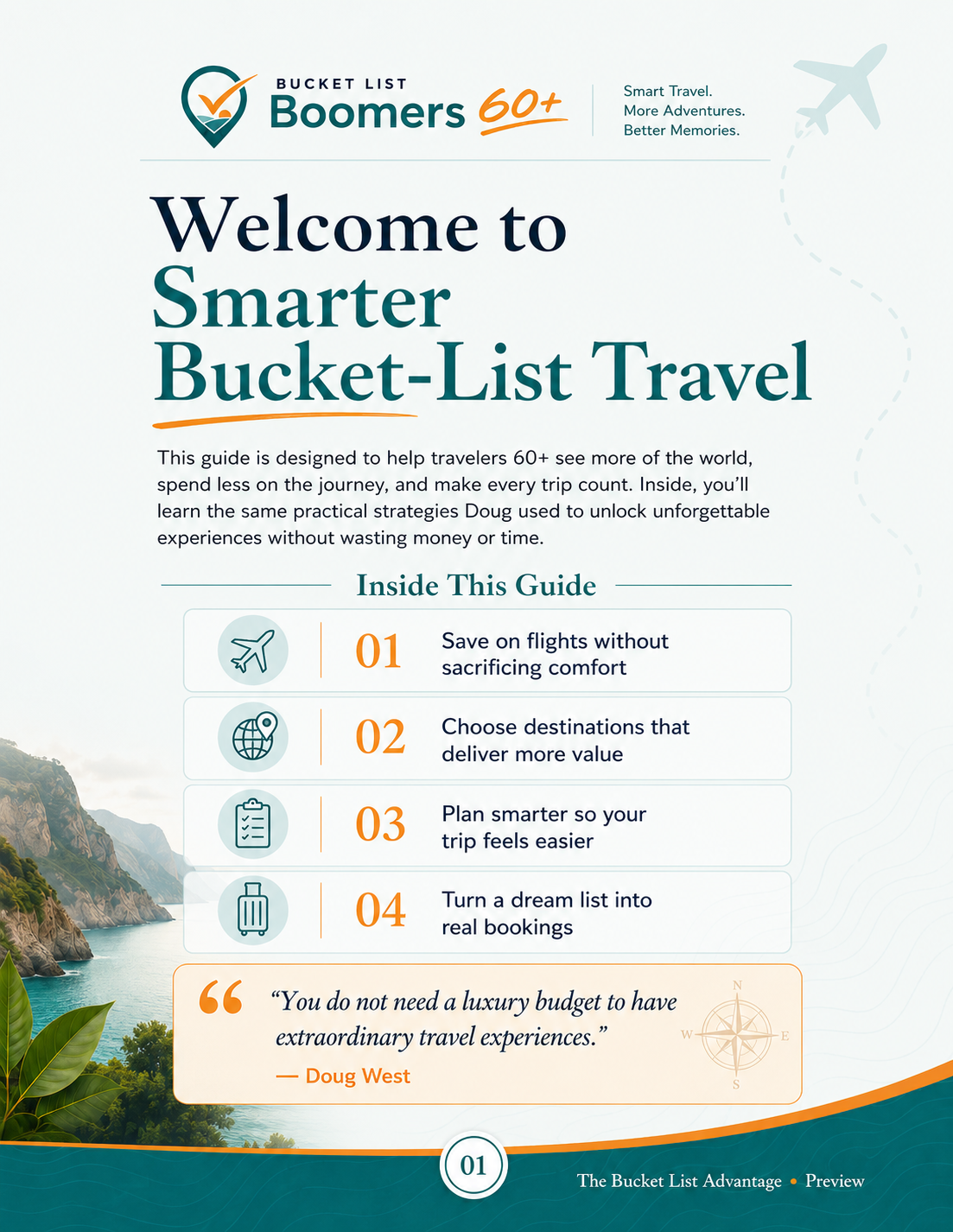 A sample page from the guide