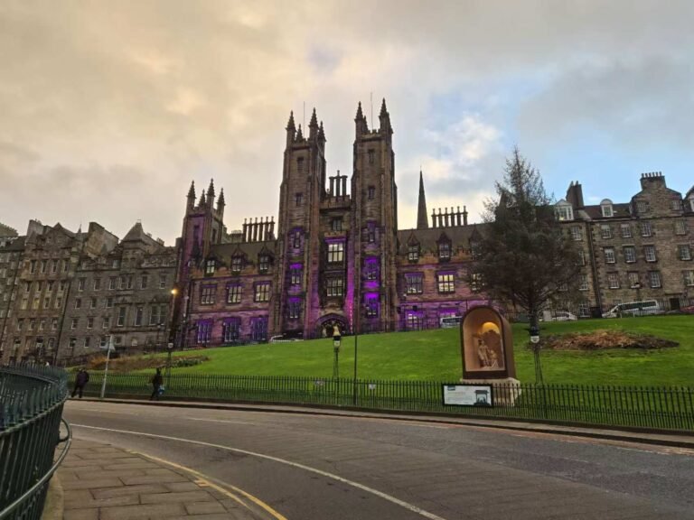 A street in Edinburgh, Scotland