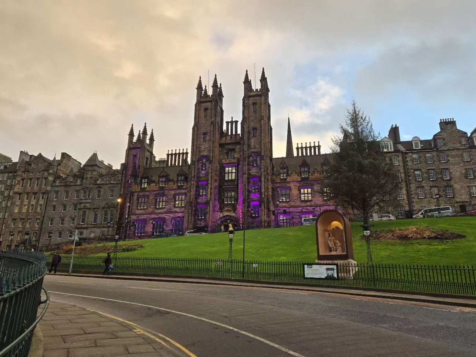 A street in Edinburgh, Scotland