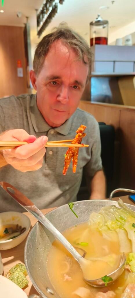 A meal Doug tried on the road